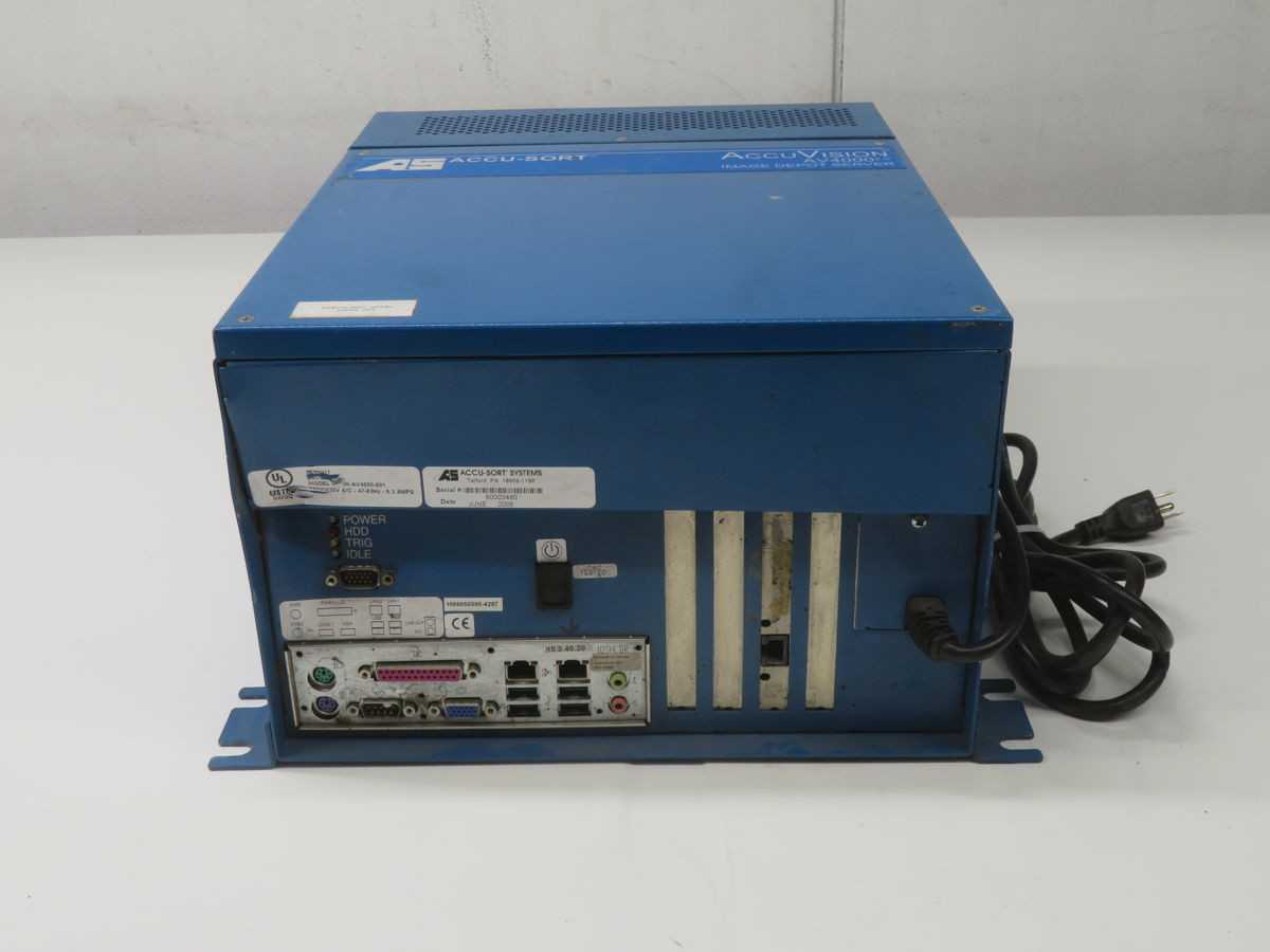 ACCU-SORT 06-AV4000-001 IMAGE DEPOT SERVER DECODER T269570 - SCANNERS