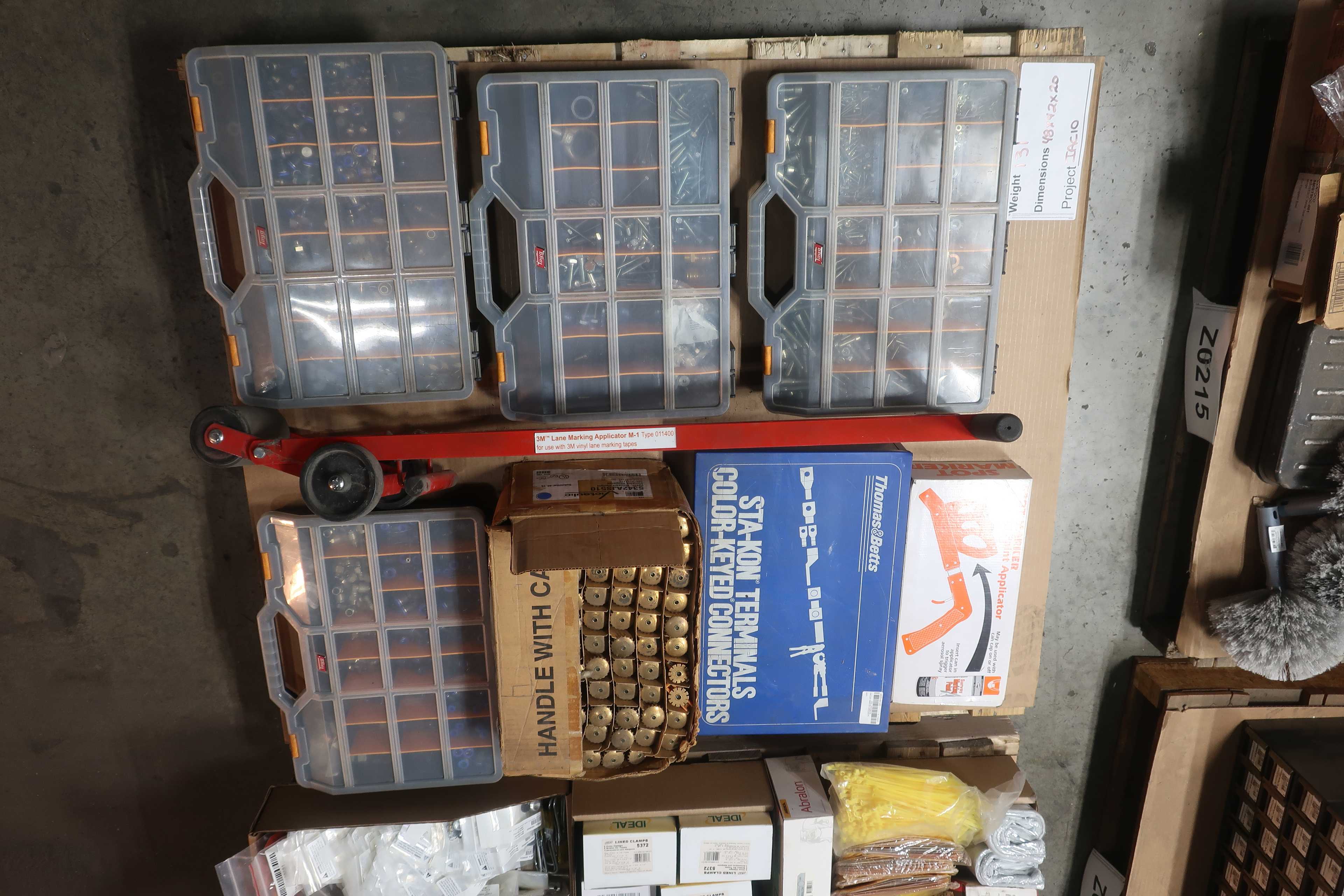 4 PALLETS OF ASSORTED TOOLS - TOOLS