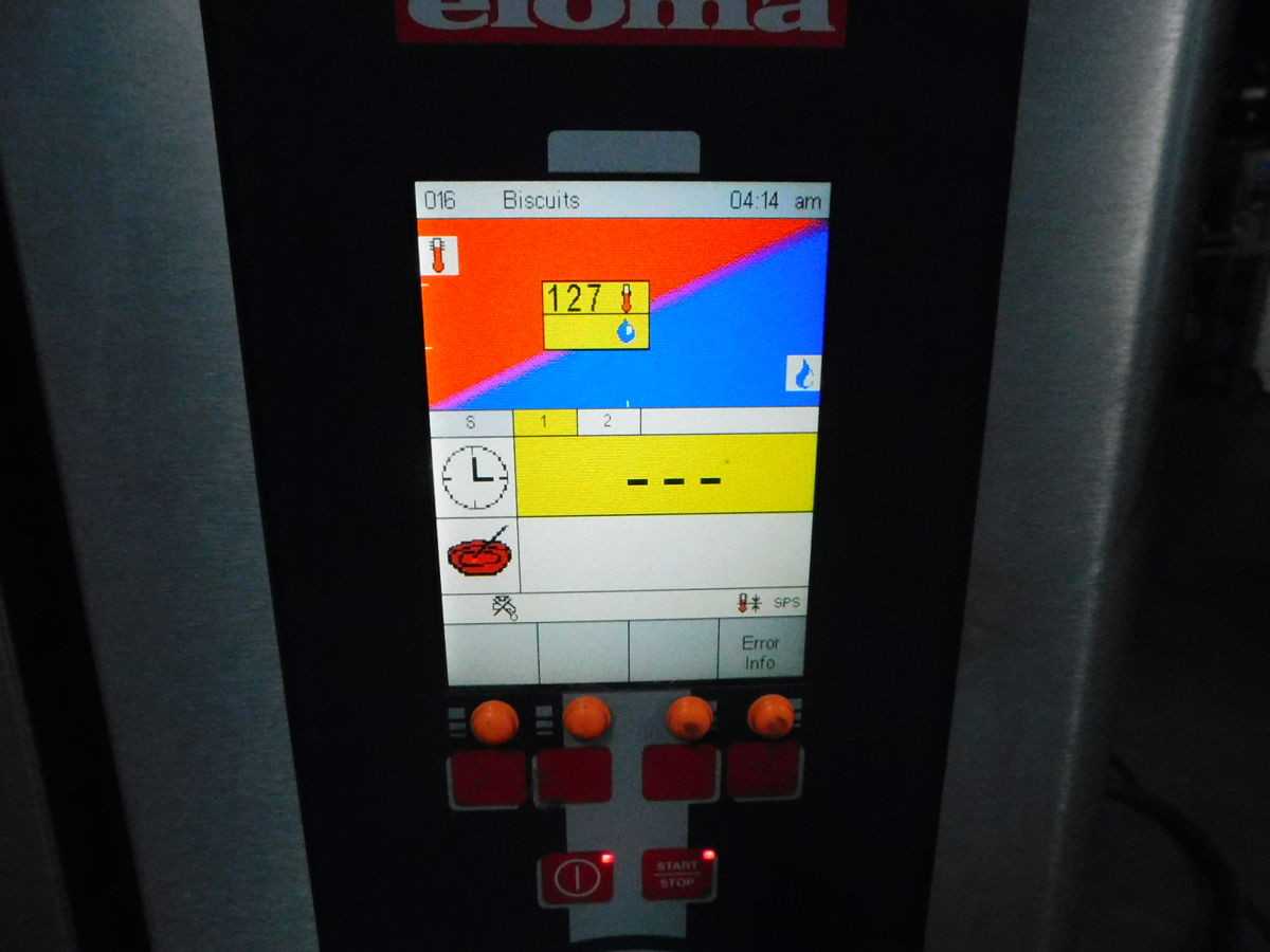 ELOMA GENIUS T 10-11 COMBI-STEAMER, 10XGN1/1 CAP, 240VAC PWR, 30-300C TEMP, 140 KG - COOKING OVENS