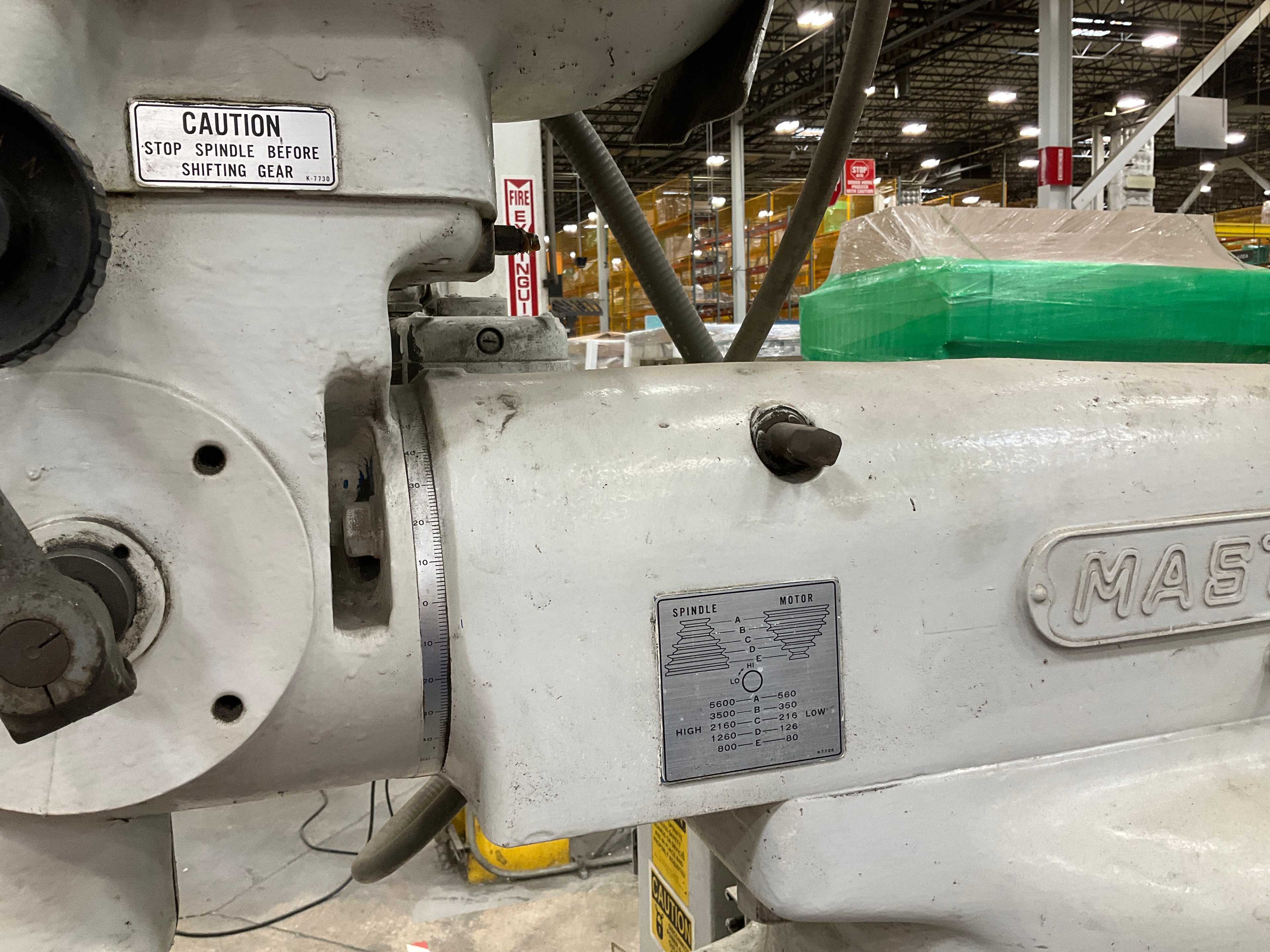 GORTON 1-22 VERTICAL MILLING MACHINE - VERTICAL MILLING MACHINES