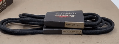 SUNNEN BELTS, VARIOUS SIZES, SET OF 5 (2X MAN-310, 2X MAN-580, 1X MBB-810) - MACHINE TOOLING