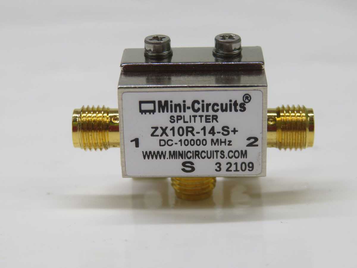 LOT OF 115 MINI-CIRCUITS ZX10R-14-S+ ULTRA-WIDEBAND 2-WAY 0° RESISTIVE POWER SPLITTER/COMBINER - ELECTRICAL COMPONENTS