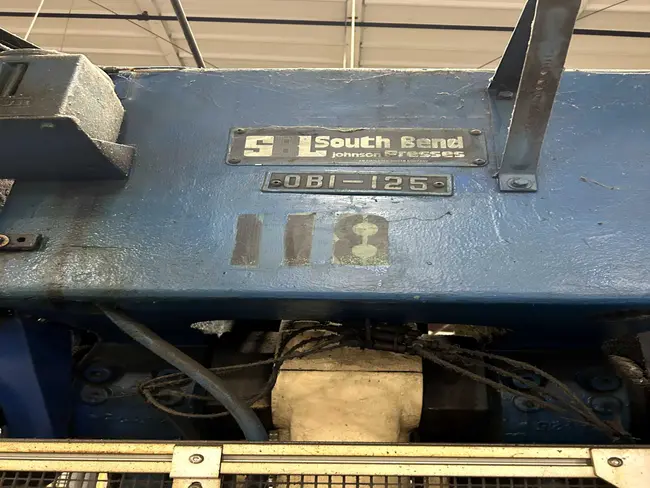 SOUTHBEND 125FW-AC 125 TON MECHANICAL PRESS - undefined