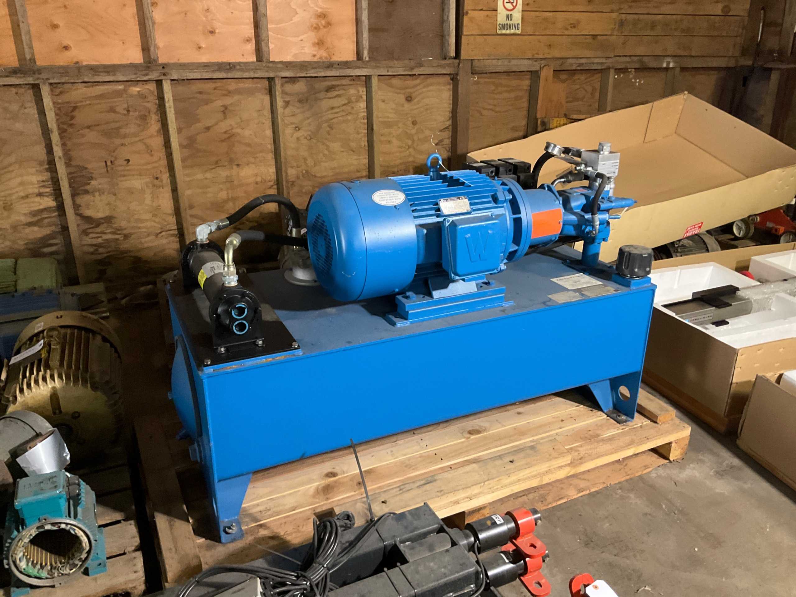 KENT FLUID POWER HYDRAULIC POWER UNIT - HYDRAULIC POWER UNIT