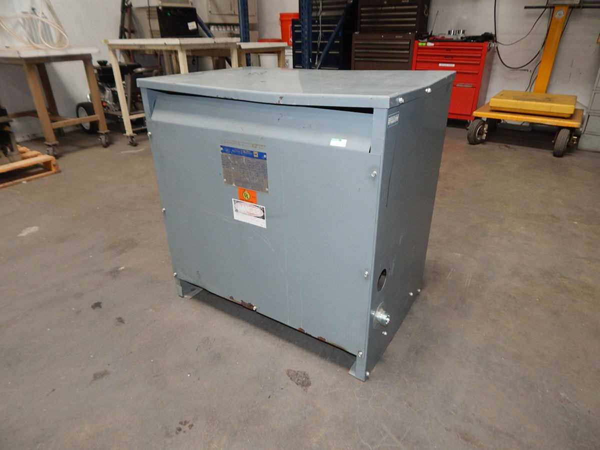SQUARE D 75T3H, TRANSFORMERS, 75 KVA, 3-PHASE, 480V PRI, 208Y/120V SEC, AL WDG, NEMA 2 - DRY TRANSFORMERS