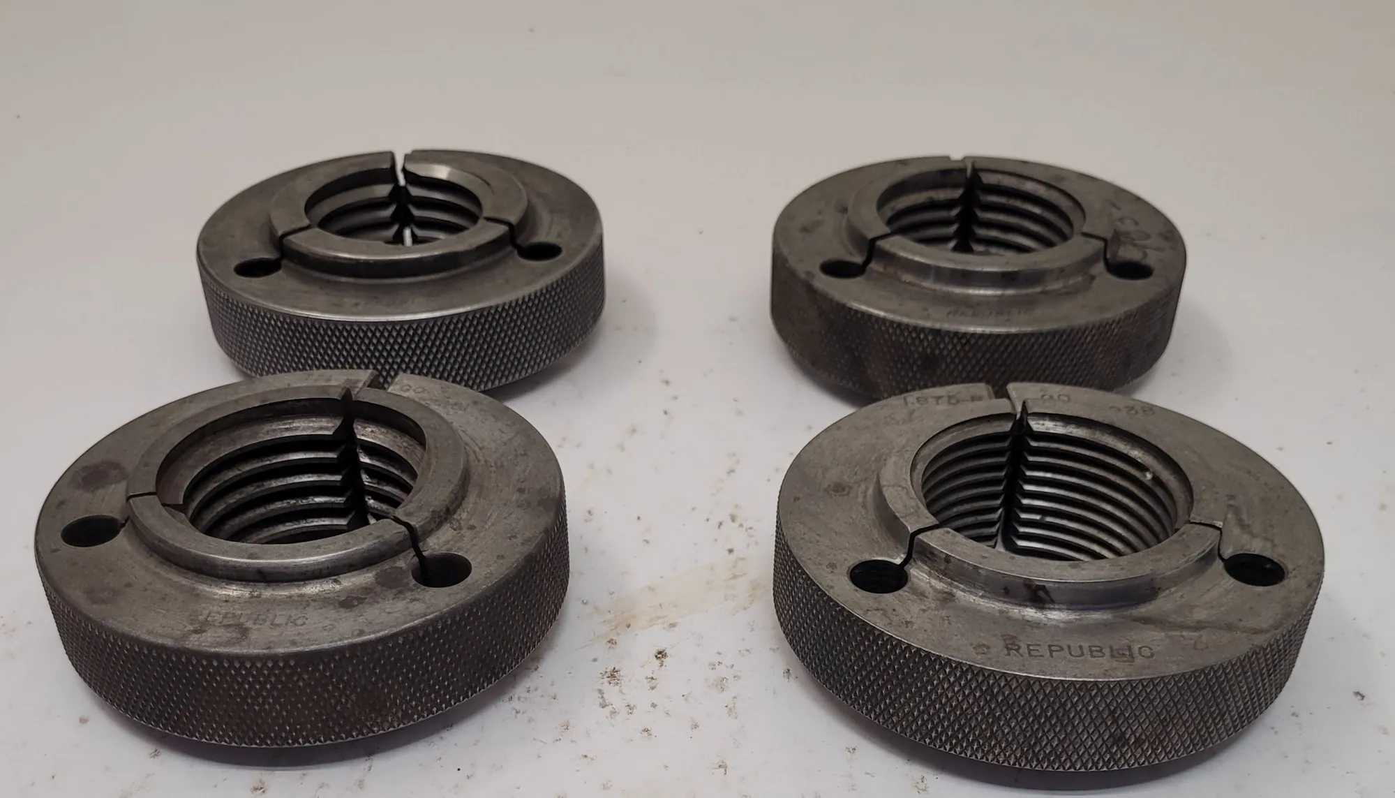 REPUBLIC THREAD RING GAUGES GO SET - MACHINE TOOLING