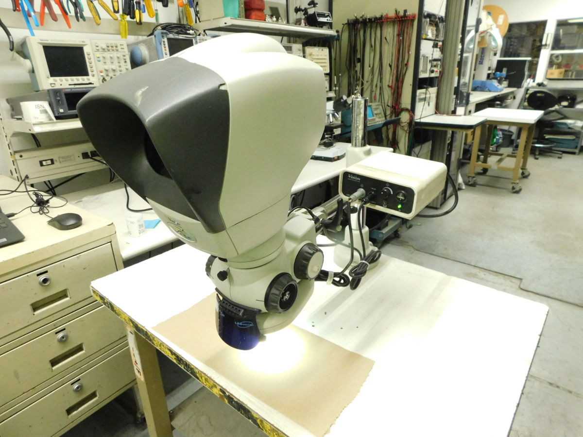 VISION LYNX MICROSCOPE, 7X-40X MAGNIFICATION, 120MM WORKING DISTANCE, 120 VAC 1 PHASE POWER - LAB & SCIENTIFIC