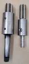 6-FLUTE TAP SET, 4MT ARBOR & 18MM STRAIGHT SHANK, 1.75" & 1.5" TAP SIZES - MACHINE TOOLING