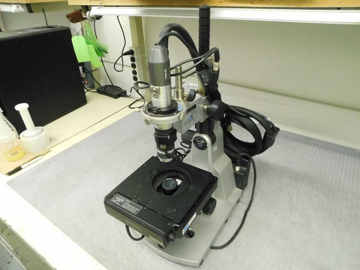 KEYENCE VHX-S90F+VH-Z20R+VHX-S90SE+VH-J20 MOTORIZED DIGITAL MICROSCOPE 20-200X W/FREE ANGLE OBSERVATION SYSTEM M6665 - MISCELLANEOUS