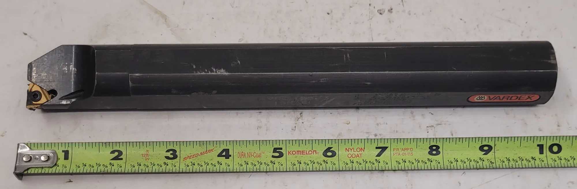 VARDEX AVRC 125-3 BORING BAR, 1.25" SHANK, INT. GROOVE/THREADING - MACHINE TOOLING