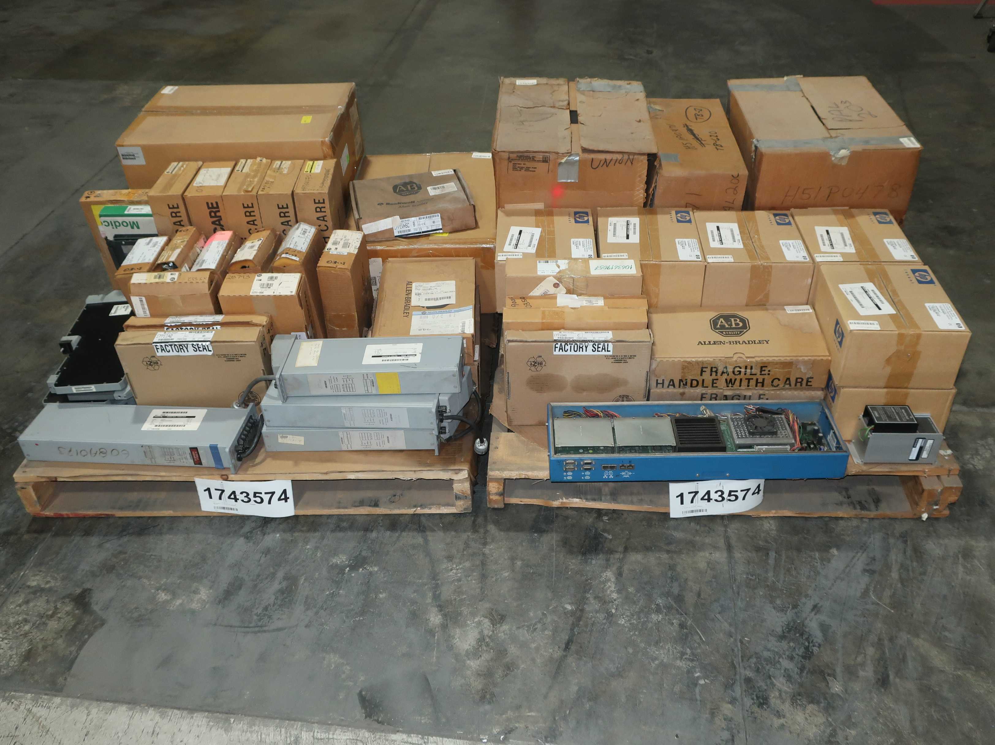 SKU 1743574 - 2 PALLETS OF ASSORTED MODULES - 