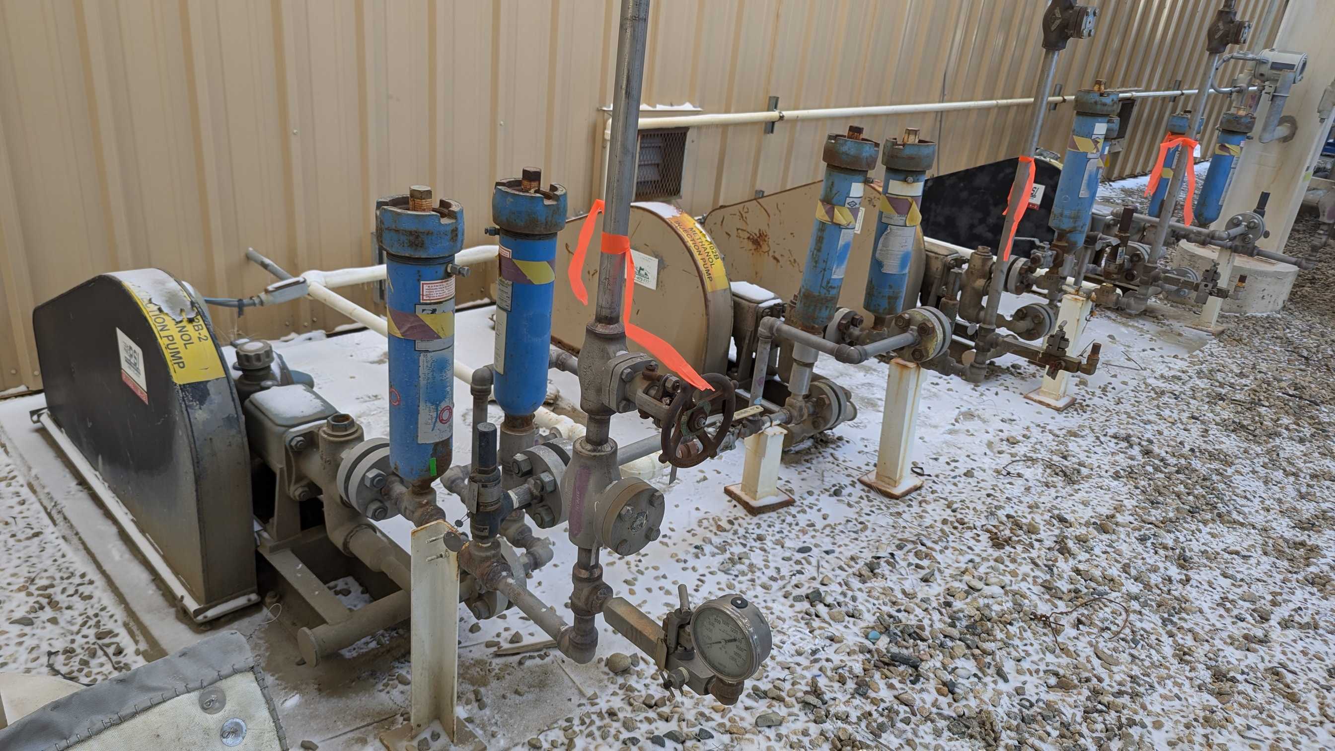 QTY 4: WHEATLEY P50-B METHANOL INJECTION PUMP & MOTOR ASSEMBLY - PUMP & MOTOR ASSEMBLY