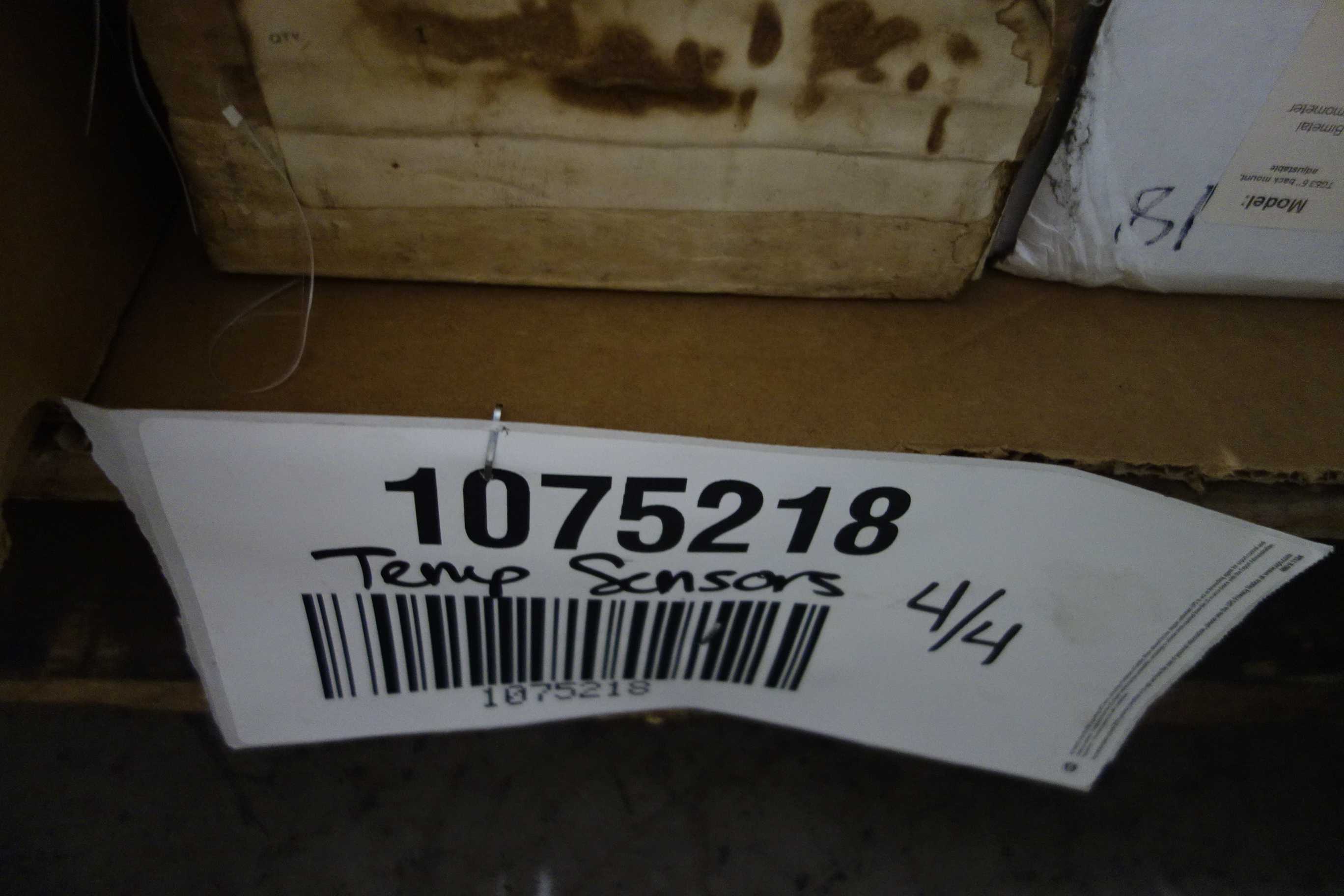 4 PALLETS OF ASSORTED TEMP SENSORS - SENSORS