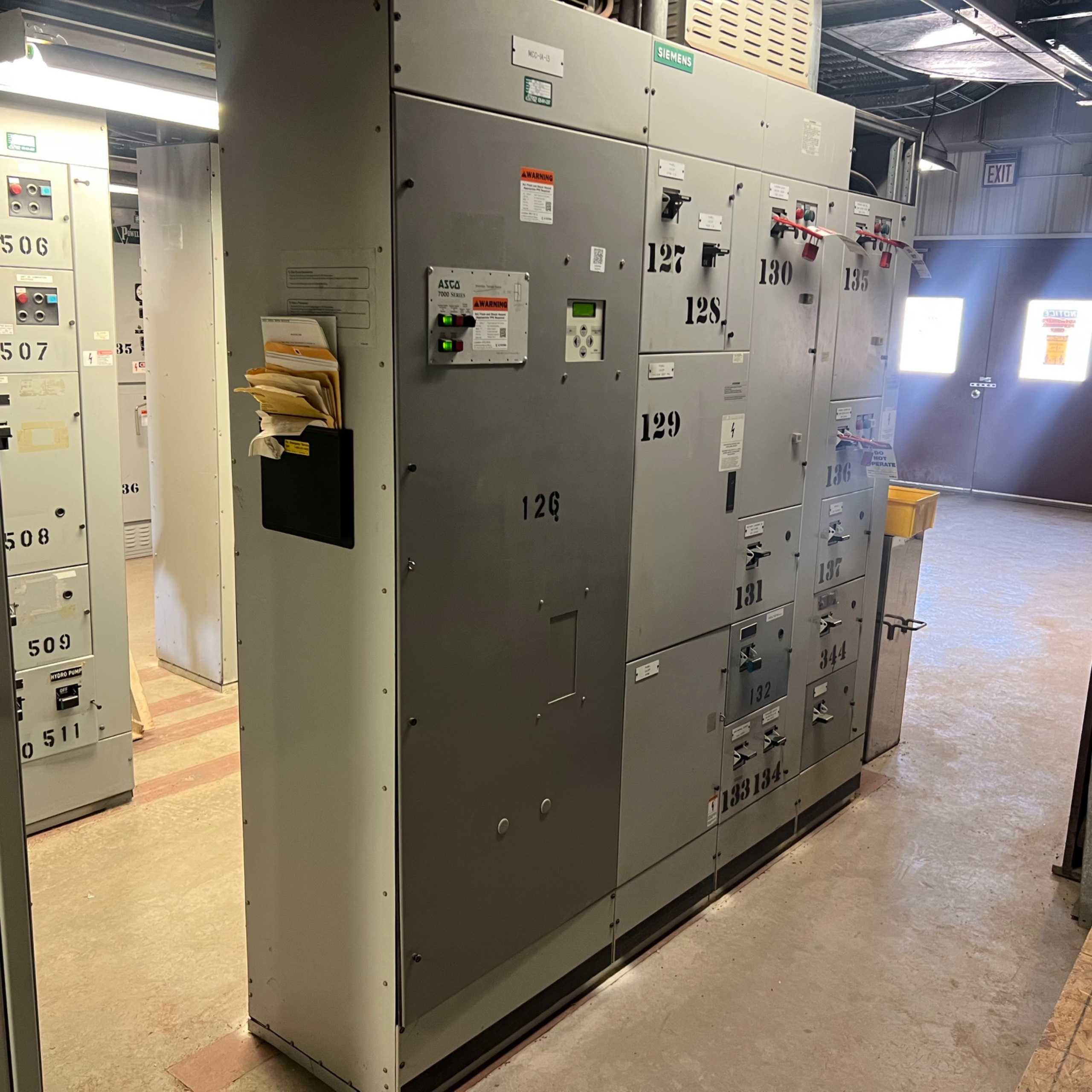 BULK QTY OF SIEMENS MOTOR CONTROL CENTERS - MOTOR CONTROL CENTERS