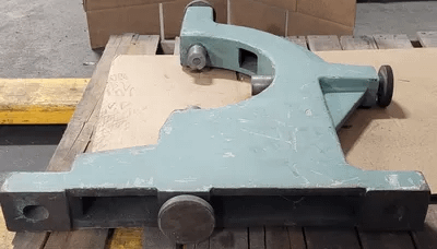 STEADY - FOLLOWER REST FOR LATHES, REQUIRES ROLLERS - MACHINE TOOLING