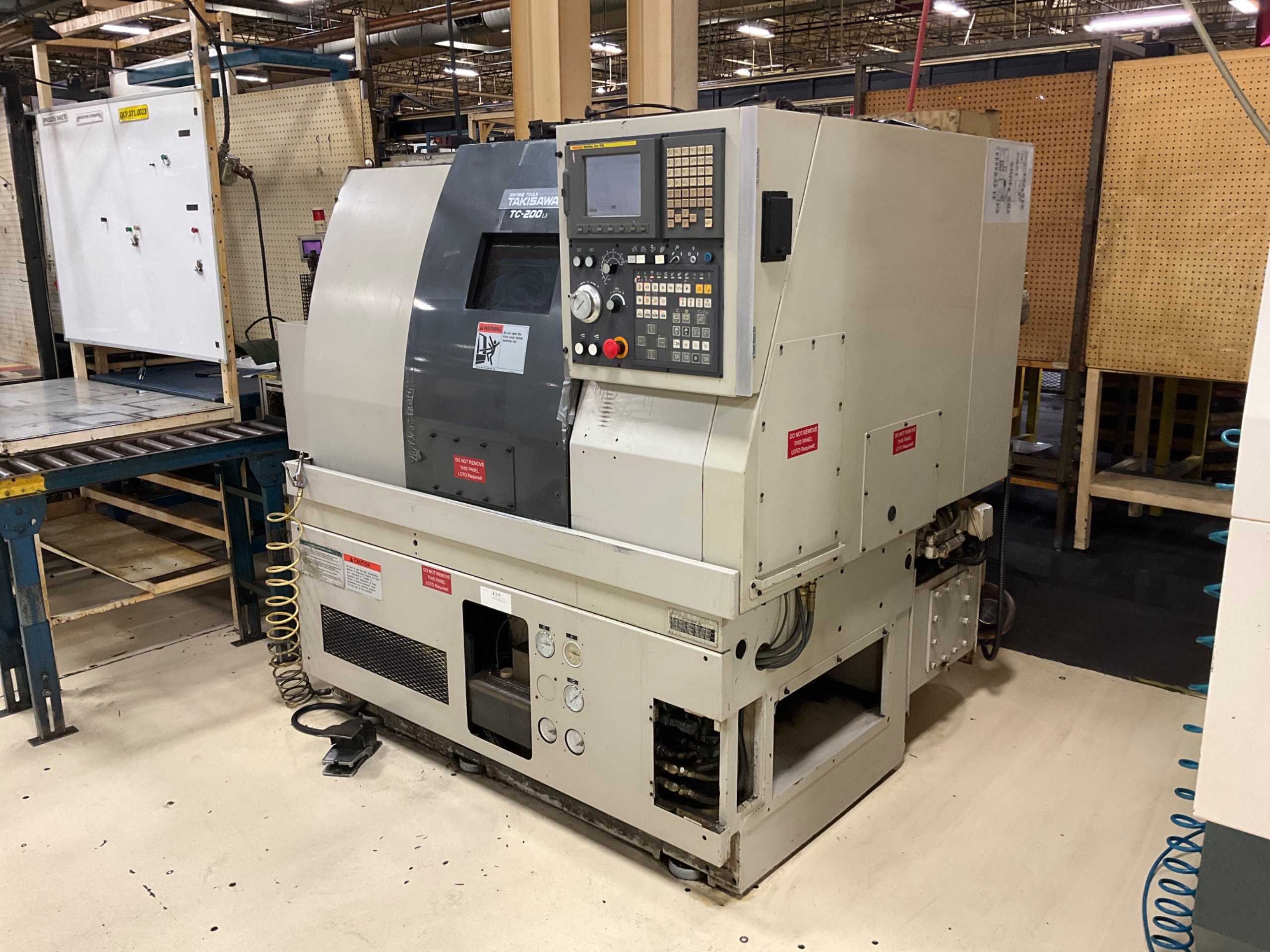 TAKISAWA TC-200 CNC LATHE - CNC LATHES