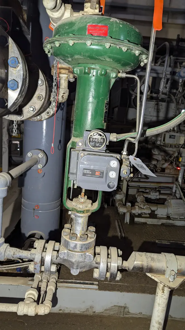 FISHER HPS CONTROL VALVE & 667 ACTUATOR ASSEMBLY - undefined