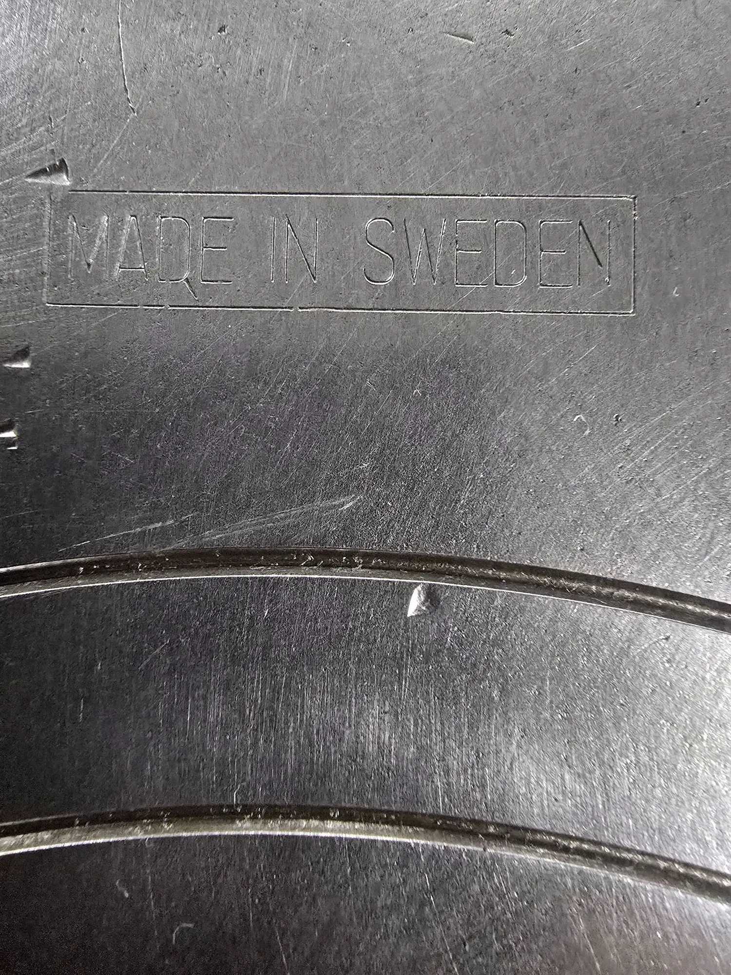 SKAND SWEDEN 12" 3 JAW LATHE CHUCK, 4" HOLE, D1-6 MOUNT, 2 PIECE ADJUSTABLE JAWS - MACHINE TOOLING