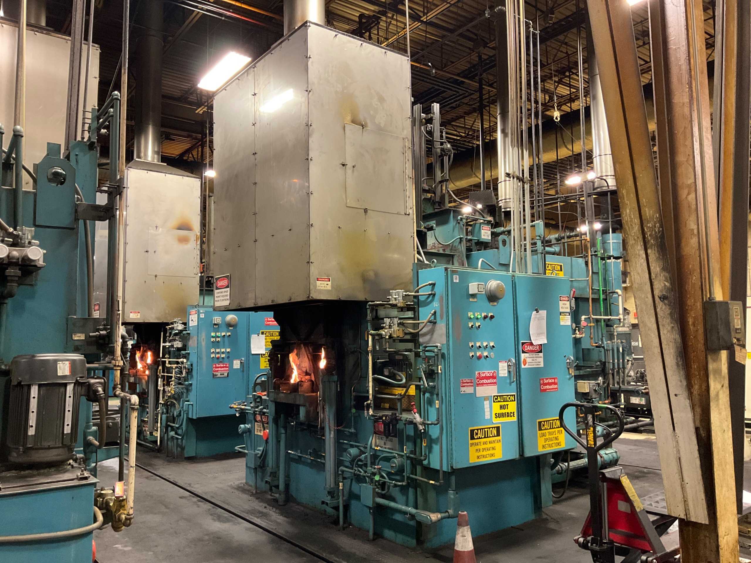 SURFACE COMBUSTION 3-24-36-24 ALLCASE 1800 F CARBURIZING FURNACE - CARBURIZING FURNACE