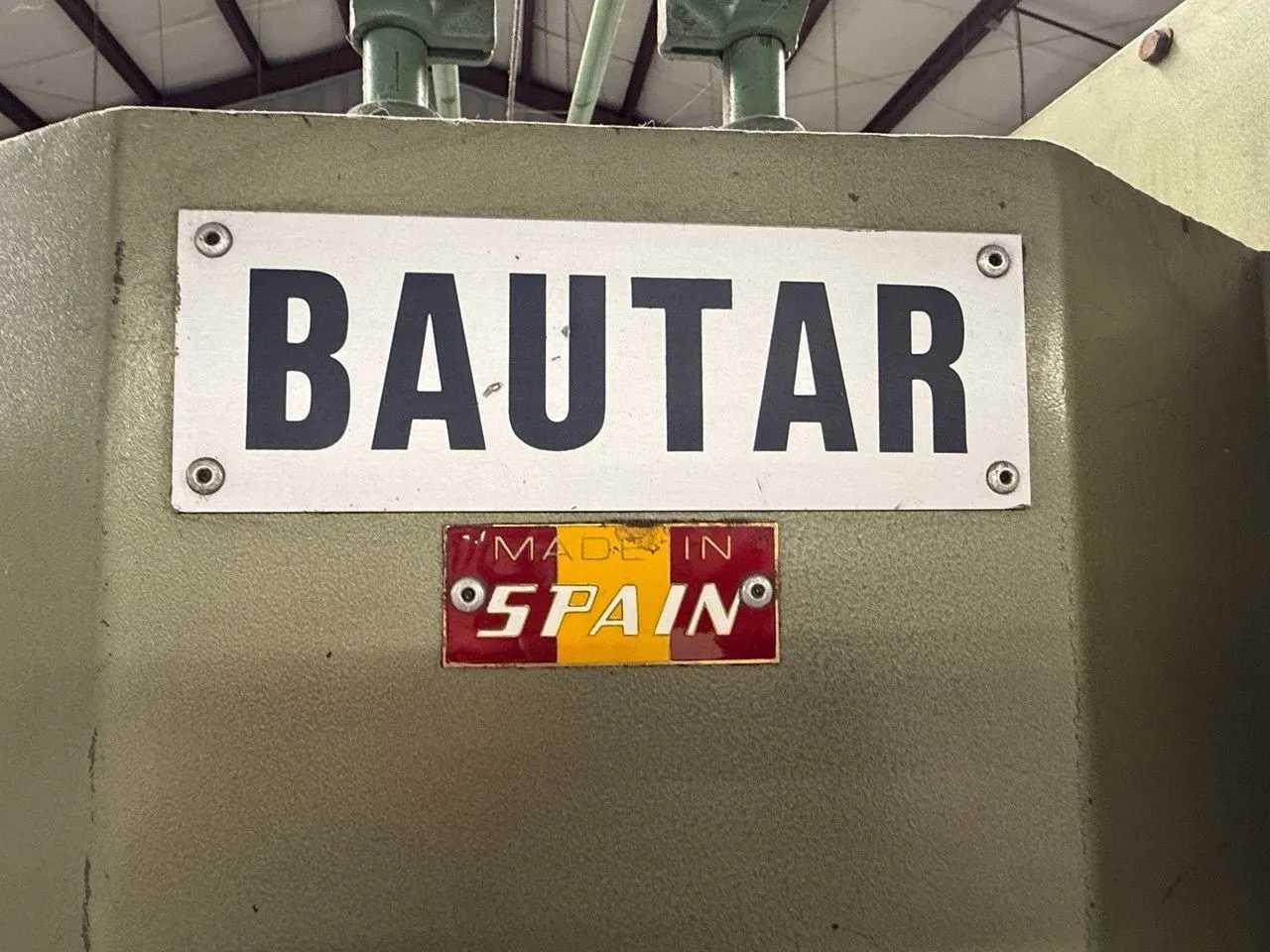 BAUTAR OBI PUNCH PRESS, C-FRAME, FLYWHEEL DRIVE, FOOT PEDAL, SINGLE-STROKE, ADJ RAM, 4000 LB - PUNCHING MACHINES
