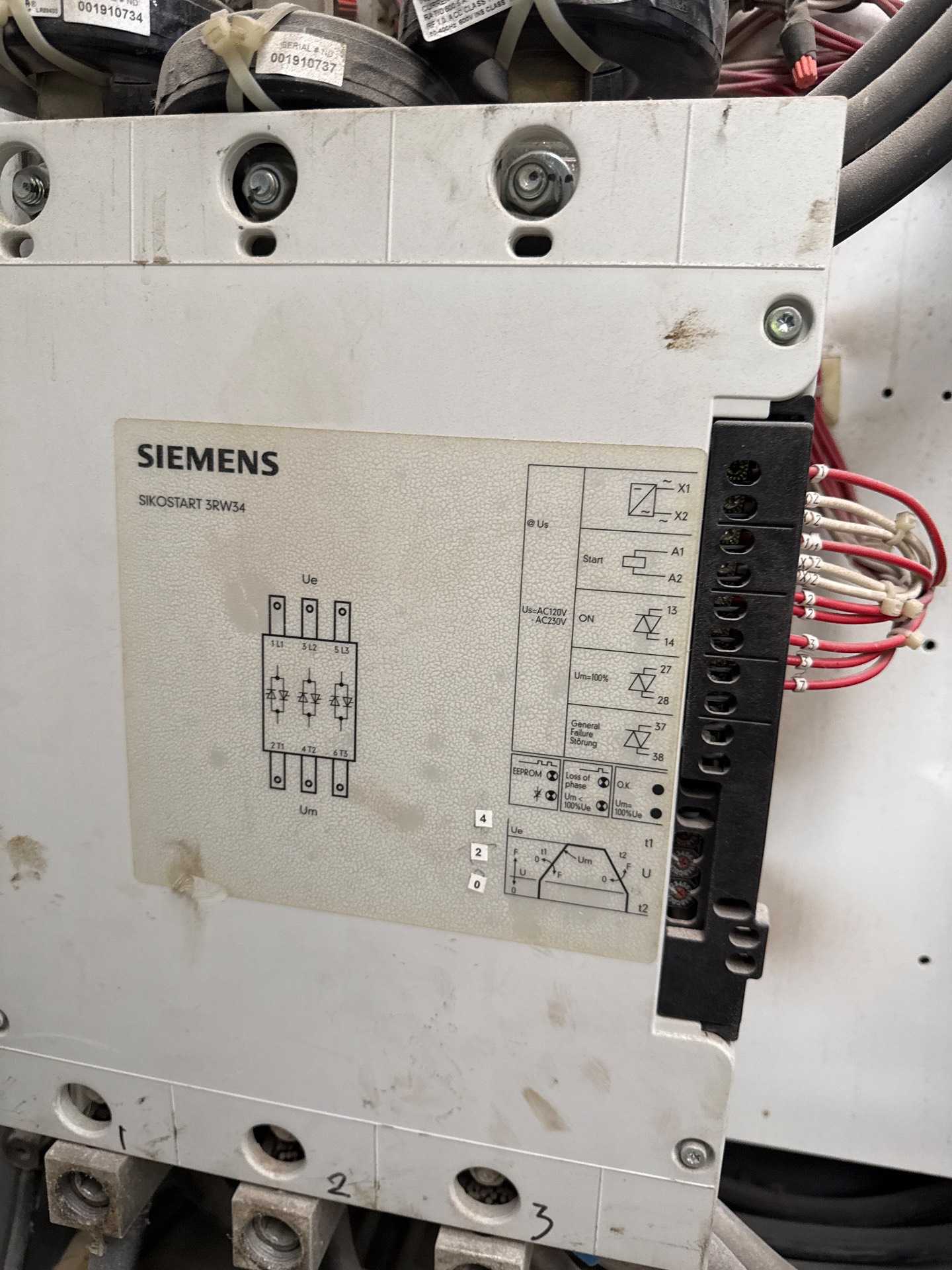 BULKY QTY 2: SIEMENS CONTROL CABINETS - MOTOR STARTERS