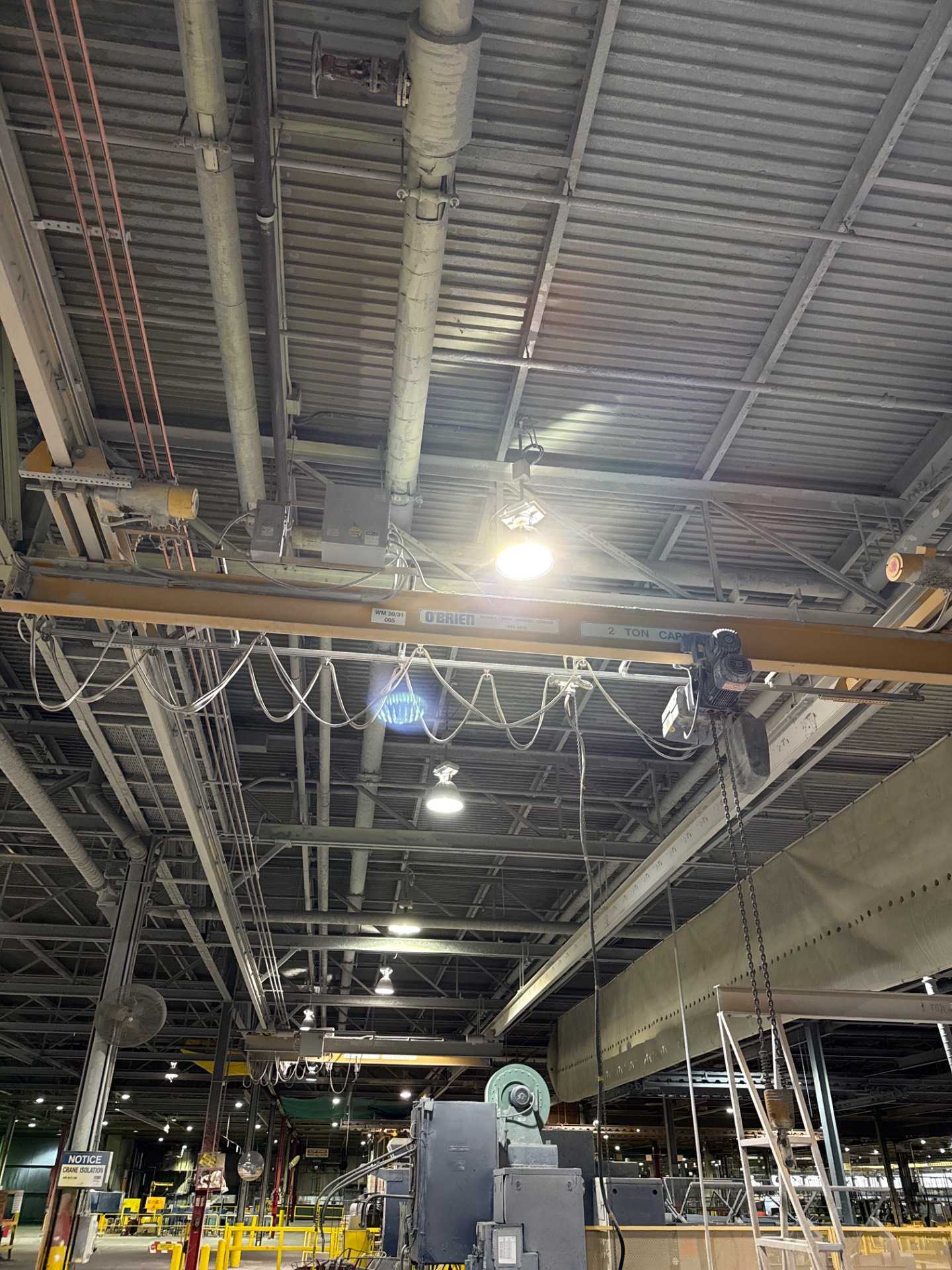 O'brien 2 Ton Bridge Crane - Rails Not Included - BRIDGE CRANE