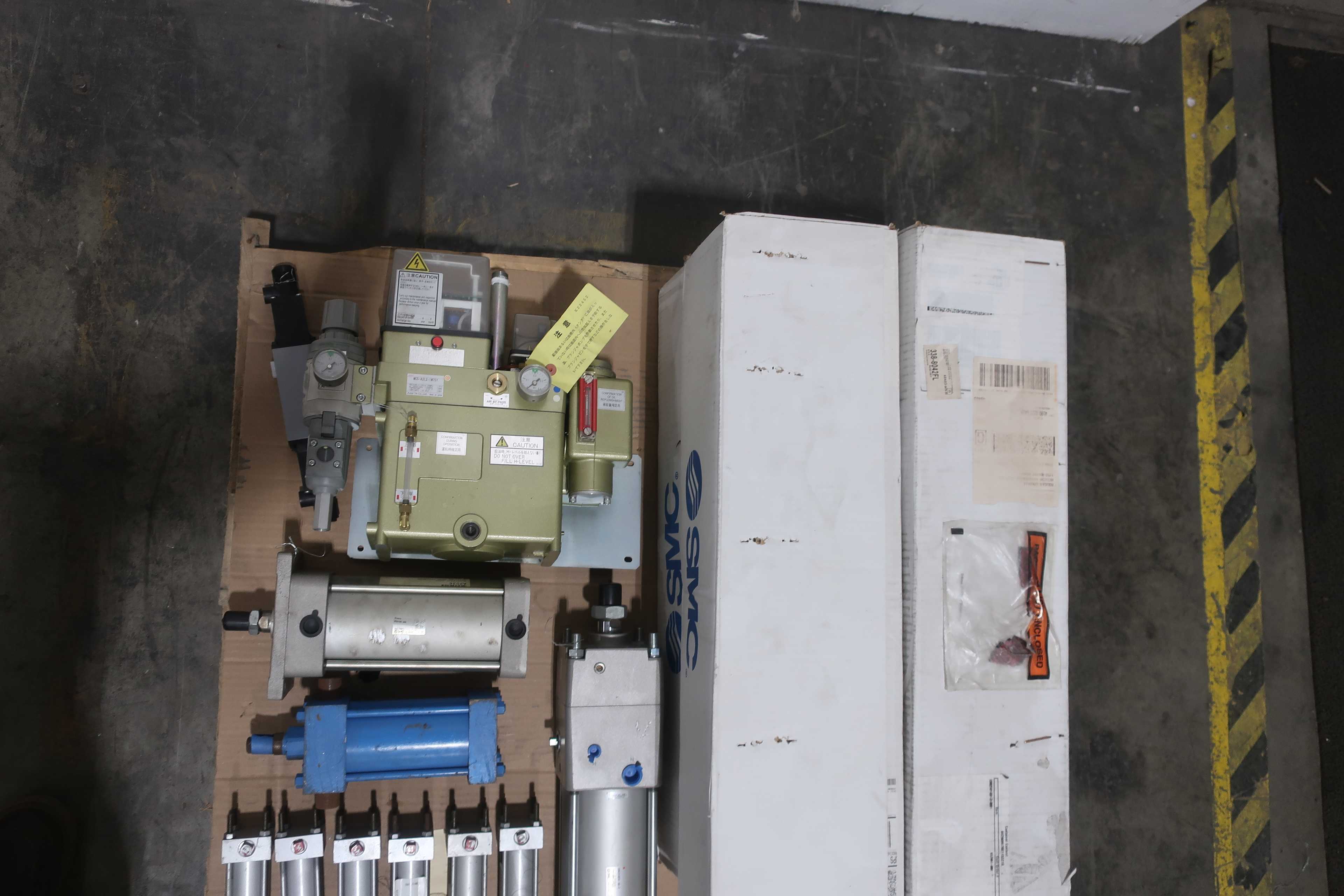 SKU 1740394 - 4 PALLETS OF ASSORTED PNEUMATIC REPLACEMENT PARTS - PNEUMATIC PARTS
