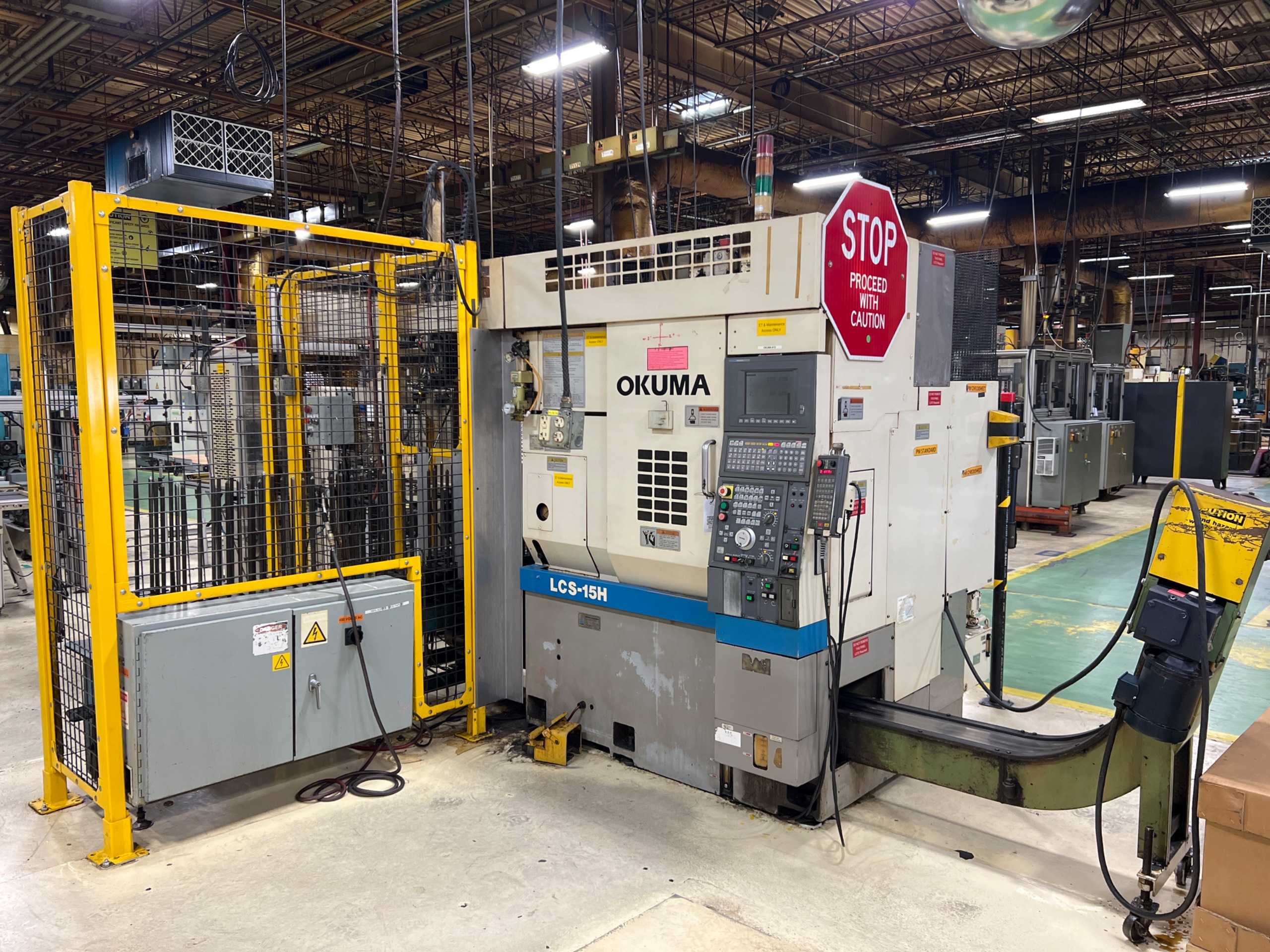 OKUMA CORPORATION LCS-15H CNC LATHE OKUMA CORPORATION LCS-15H CNC LATHE