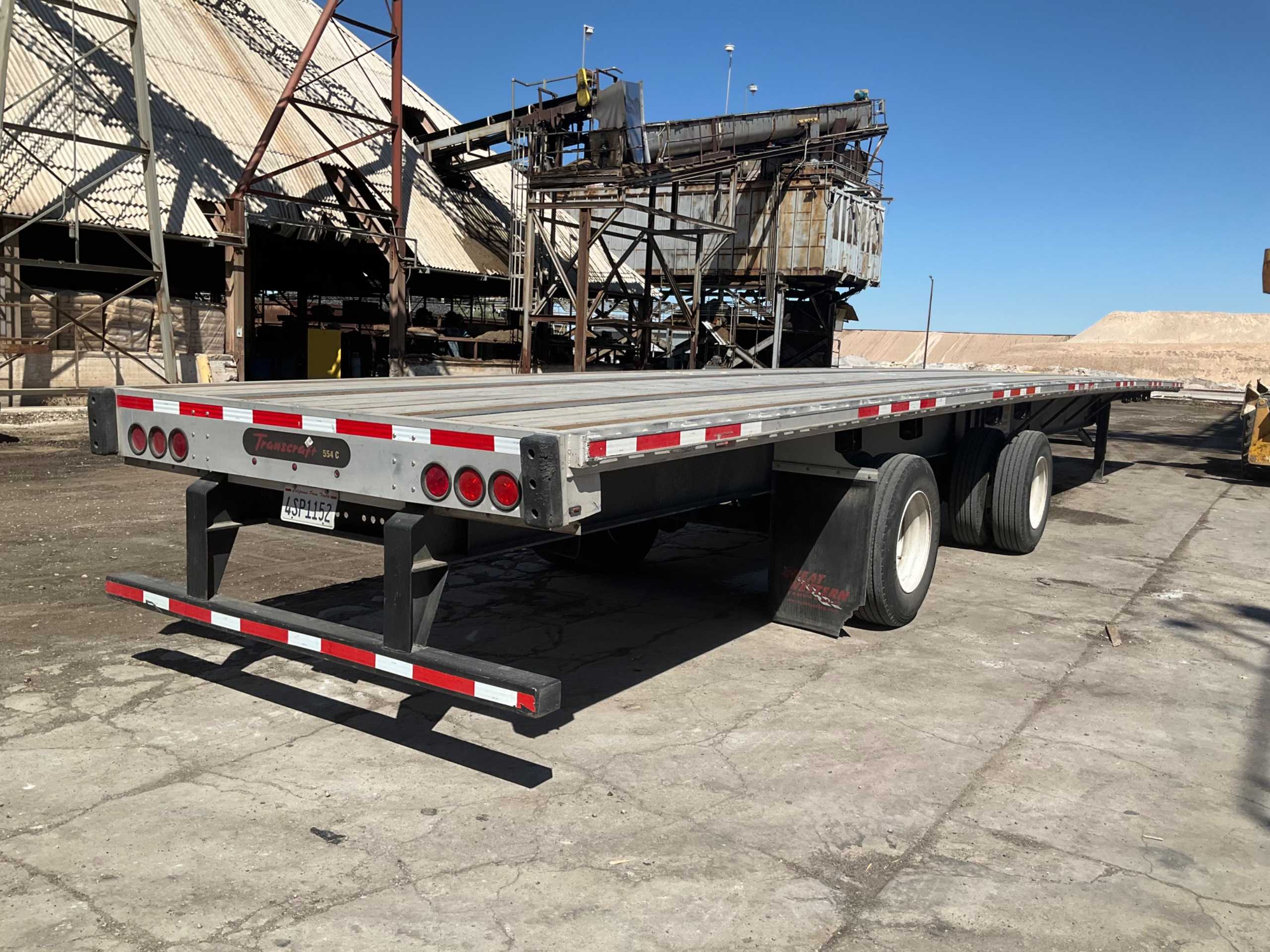 2019 TRANSCRAFT 554C FLATBED TRAILER - FLATBED TRAILER
