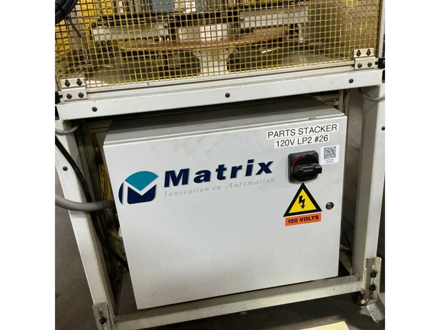 MATRIX ROBOTIC PARTS STACKER CELL - PALLET JACKS