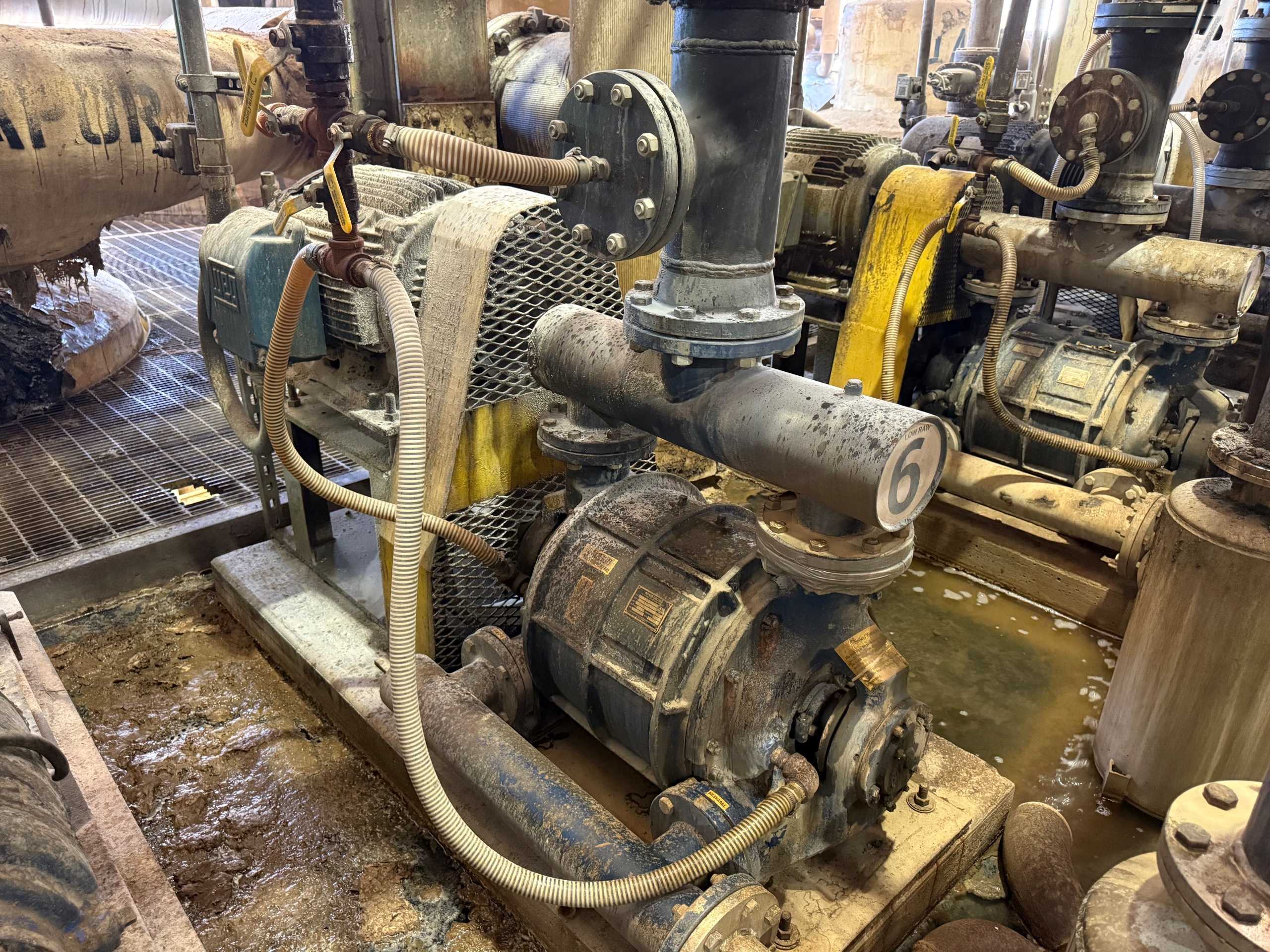 NASH 403 PUMP & 40 HP MOTOR ASSEMBLY - PUMP & MOTOR ASSEMBLY