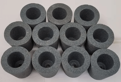 NORTON GRINDING STONE - 2/1-5/8 X 2 X 5/16 - LOT OF 12 - MACHINE TOOLING