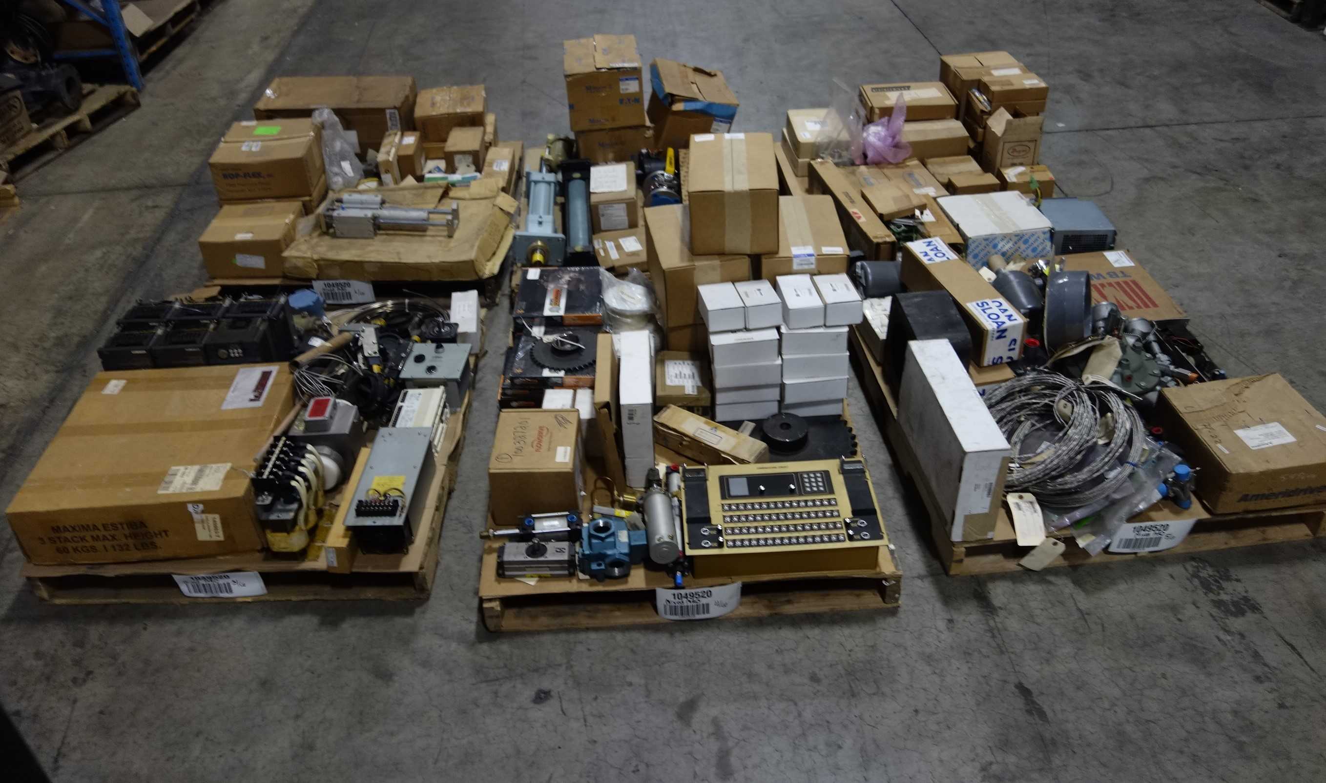 6 PALLETS OF MIXED MRO