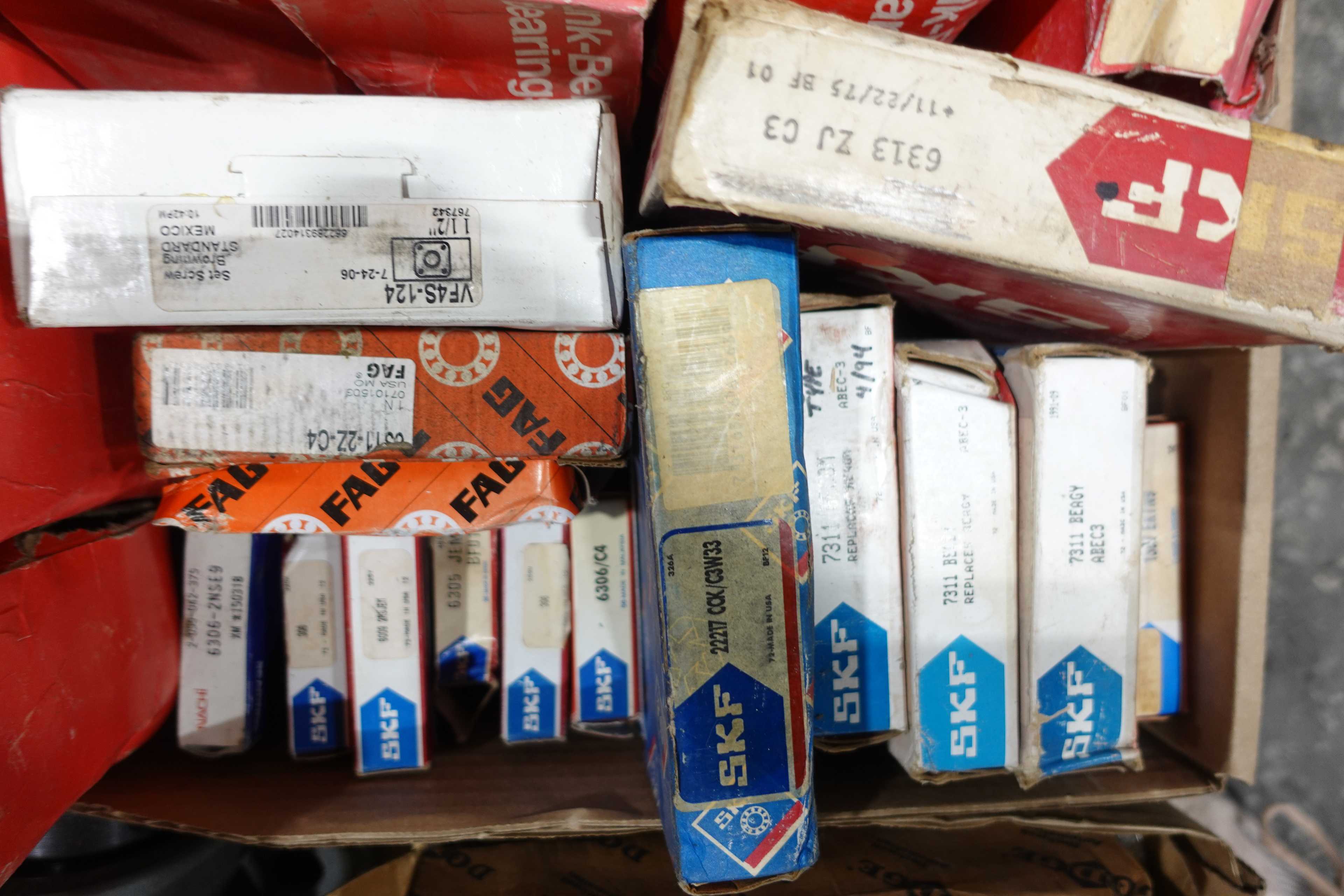 PALLET OF ASSORTED BEARINGS - BEARINGS
