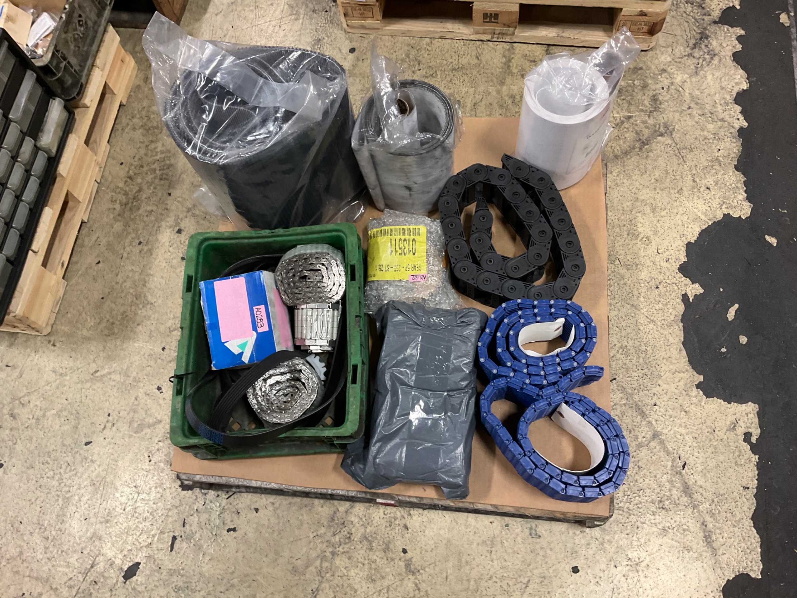 BULK QTY OF CONVEYOR BELTS - CONVEYOR PARTS