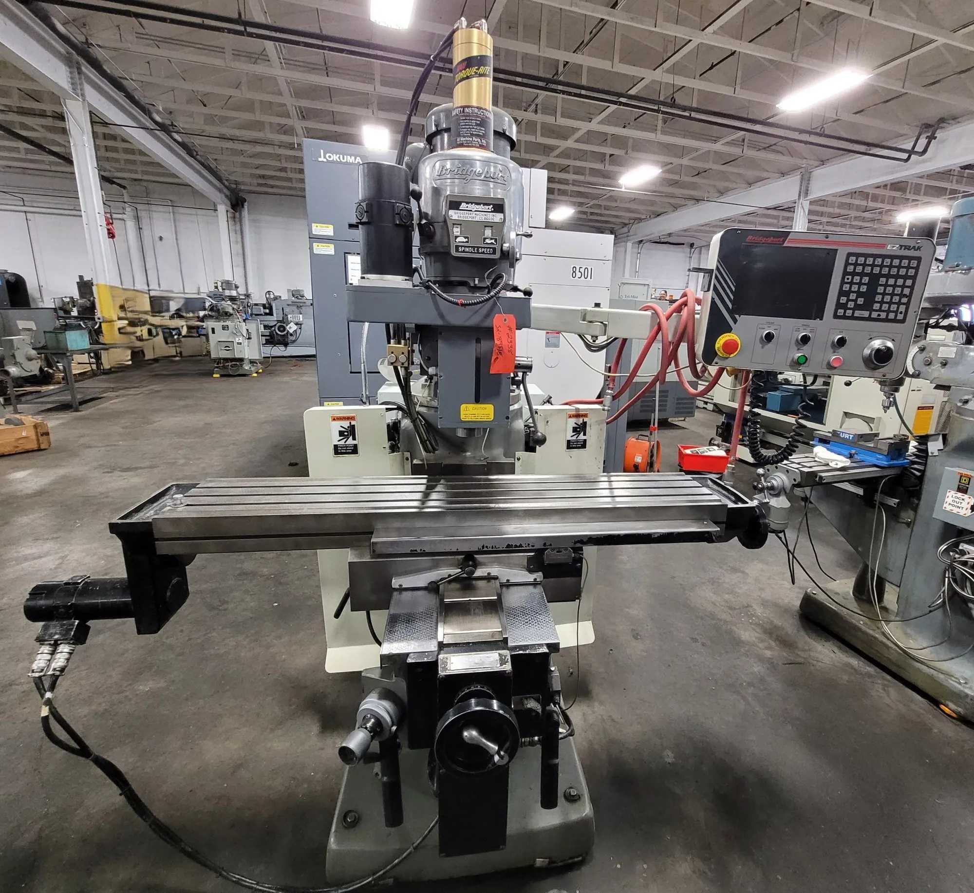 BRIDGEPORT EZ TRAK II CNC VERTICAL MILL 11X58, 2HP, 4200 RPM, PRECISION PERFORMANCE - VERTICAL MILLING MACHINES