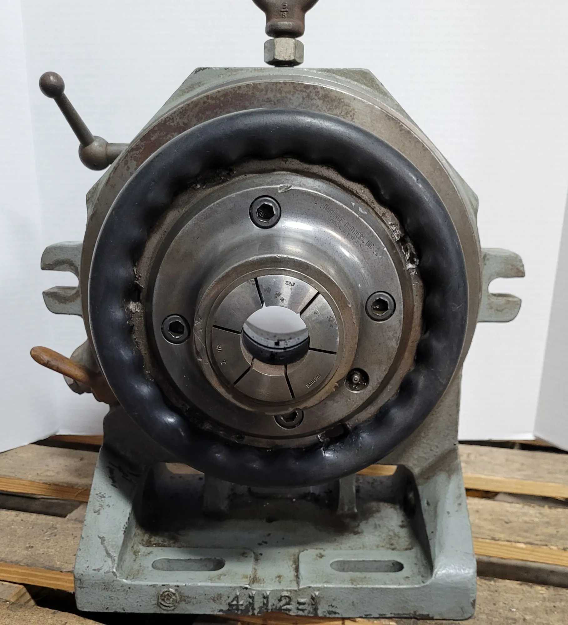CUSHMAN SUPER SPACER W/ HARDINGE SPEED COLLET CHUCK - MACHINE TOOLING