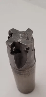 WALTER XTRA-TEC VALENITE INDEXABLE INSERT MILL CUTTER 1” DIA 4 FLUTES - MACHINE TOOLING