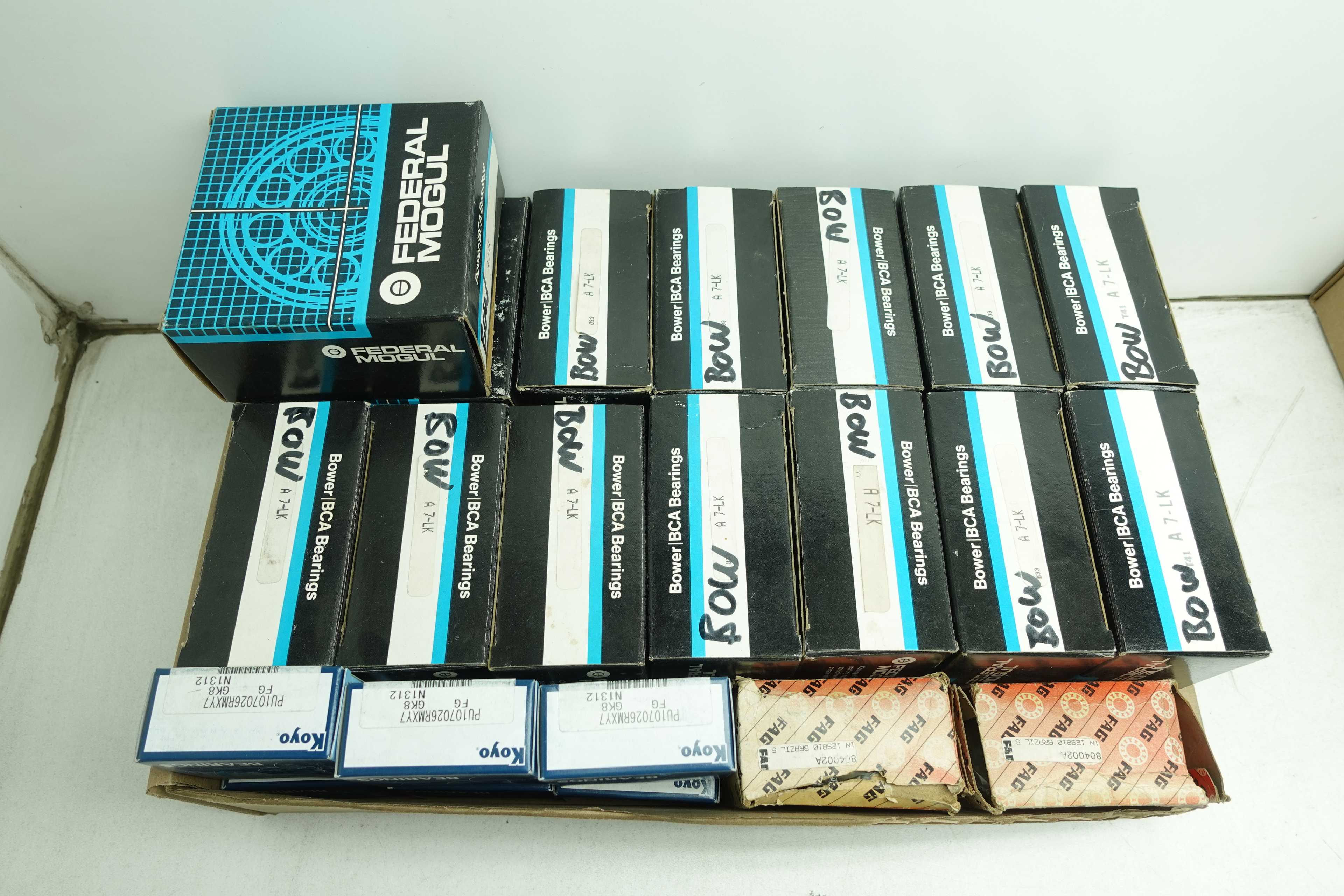 PALLET OF AUTOMOTIVE BEARINGS, TENSIONERS, AND WHEEL BEARING REPAIR KITS - MECHANICAL PARTS