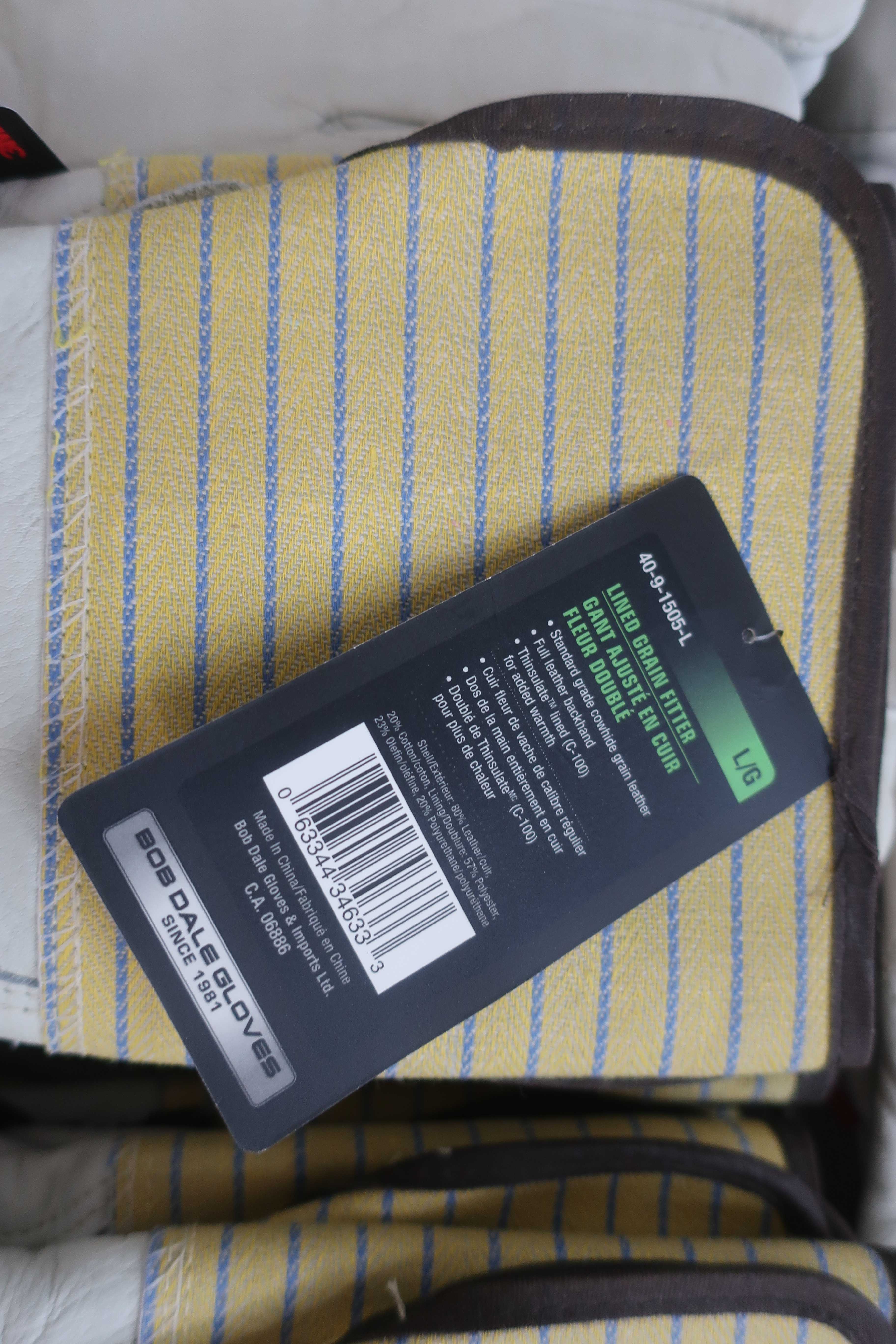 PALLET OF BDG 3M THINSULATE LEATHER GLOVES, NEW WITH TAGS - PPE