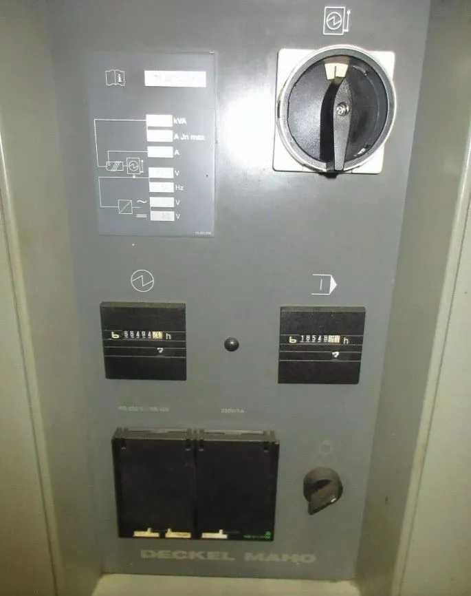 2000 DECKEL MAHO DMU 80 HI-DYN 5-AXIS VMC, 800X700X600MM, 12K RPM, HEIDENHAIN, 30ATC, COOLANT - VERTICAL MACHINING CENTERS