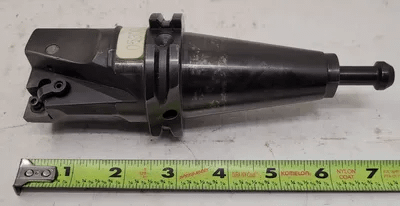 CARBOLOY 4096551-015 / TD75993 CAT40 INDEXABLE END MILL - OAL 7.5", DIAMETER 2IN - MACHINE TOOLING