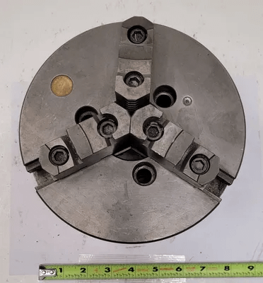 BISON 8" - 3 JAW CHUCK - MACHINE TOOLING