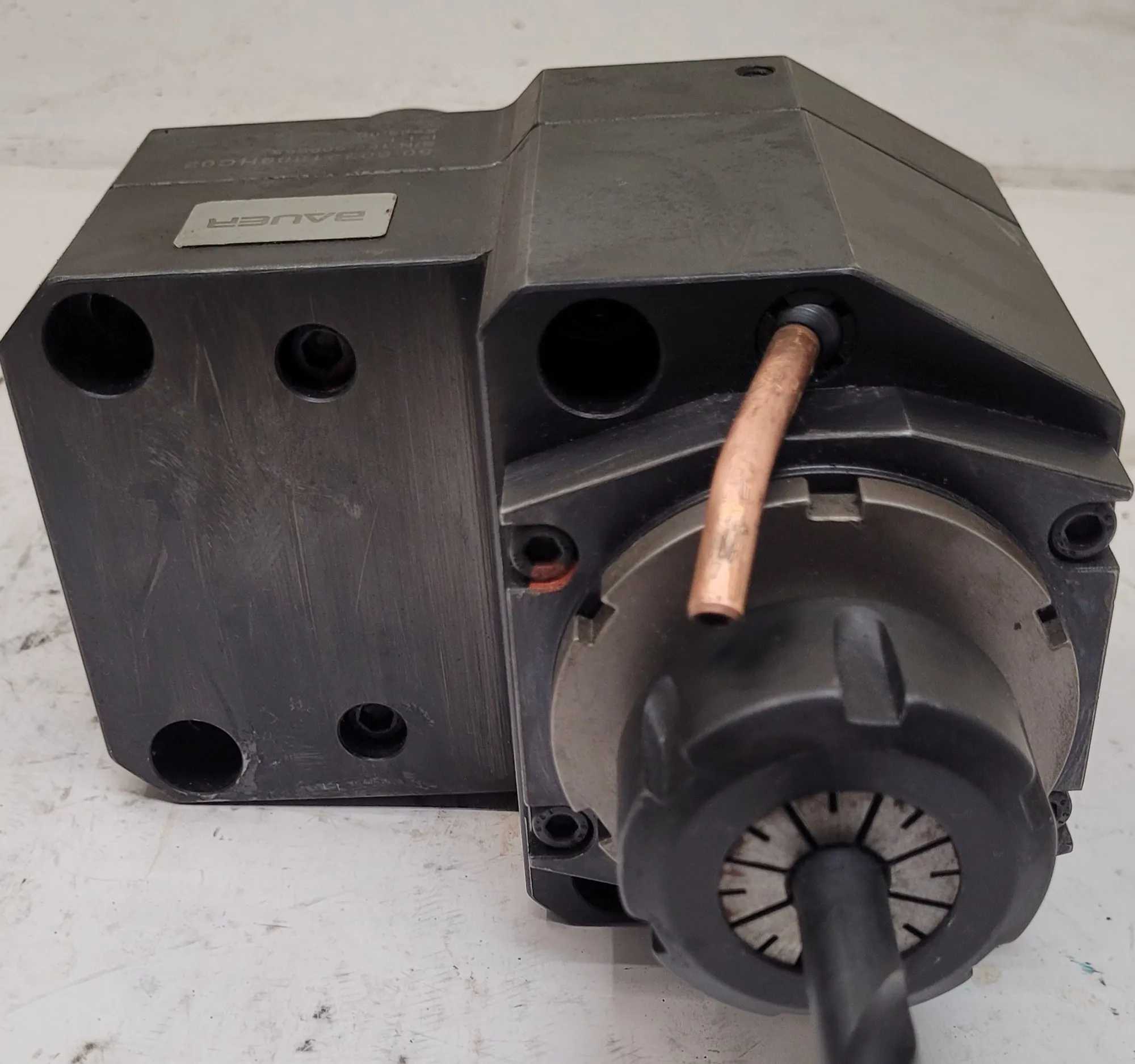 BAUER 50.60321809HC02 VDI 60 LIVE TOOL HOLDER (I=1:1 RATIO) - MACHINE TOOLING