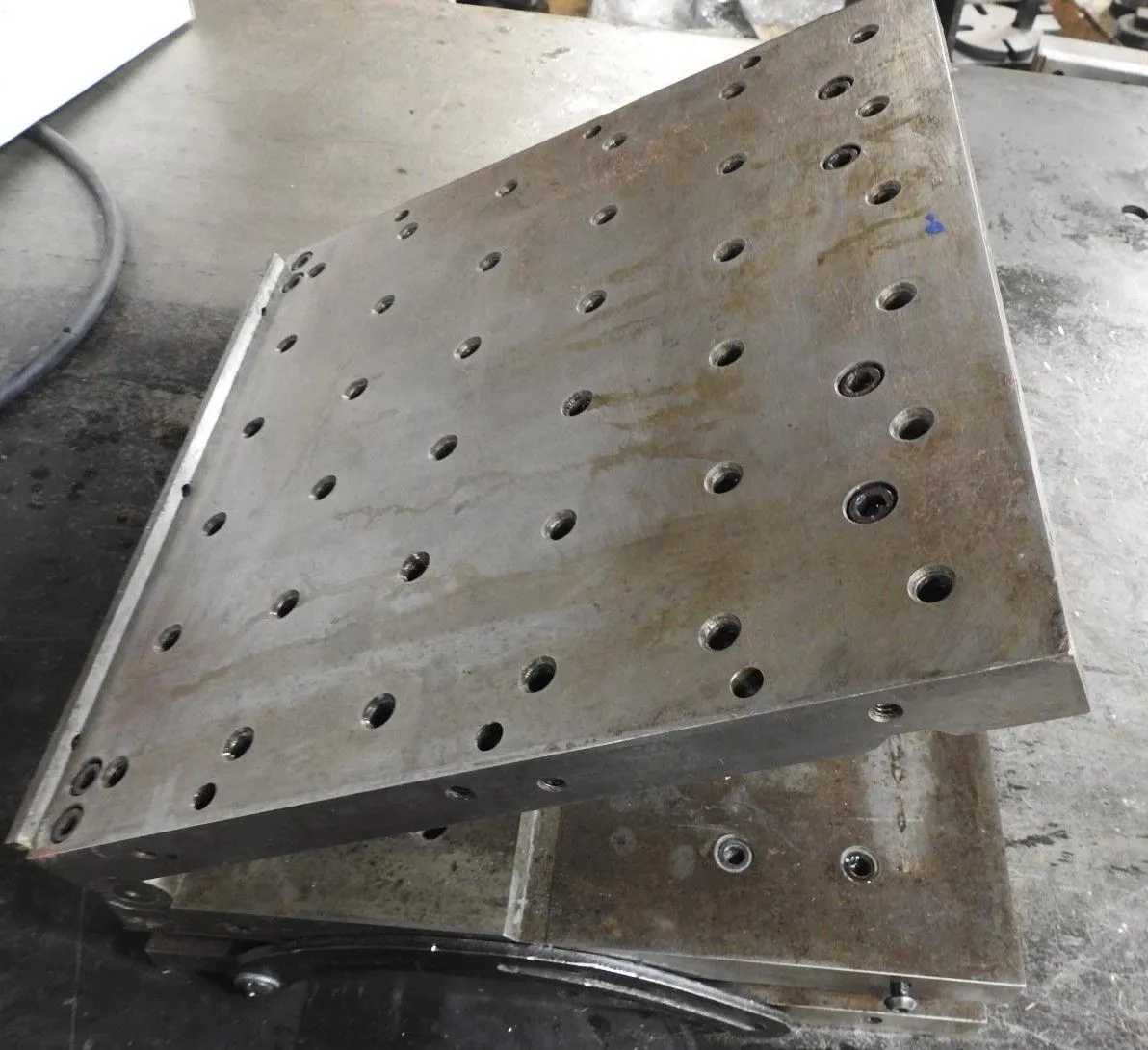 SUBURBAN TOOL COMPOUND SINE PLATE, MODEL: SPC-1212-S2, 12″ L X 12″ W X 4-3/16″ H - MACHINE TOOLING
