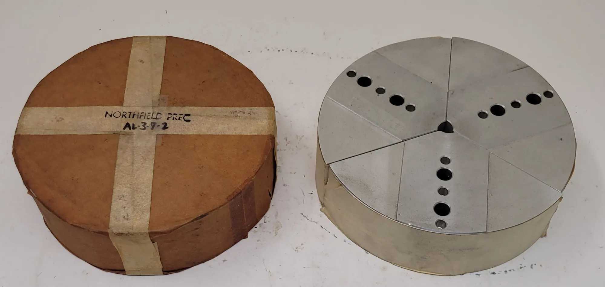 NORTHFIELD PRECISION CHUCK AL-3-7-2 ROUND SOFT LATHE CHUCK JAW 3 JAWS - MACHINE TOOLING