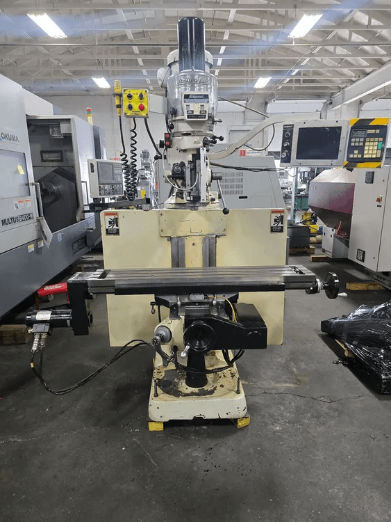 1978 BRIDGEPORT EZ TRAK SX VERTICAL MILL 9X48" TBL 2HP 33.5"X 12"Y 60-4200 RPM R8 - VERTICAL MILLING MACHINES