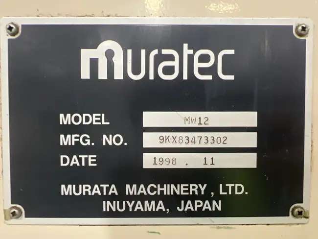 1998 MURATEC MW12 CNC LATHE - undefined