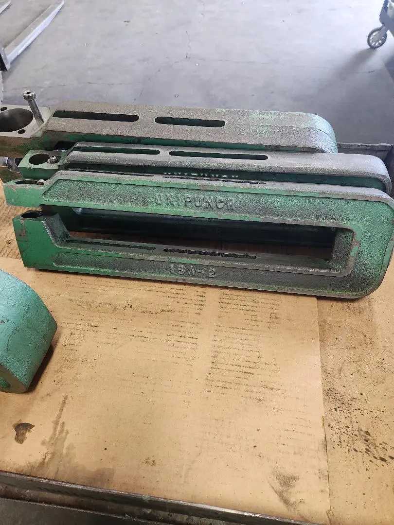 UNIPUNCH 8A-2 AND ASSORTED PUNCH TOOLING (8A-2, 8SA, 18A-2, 18SA-3 1/2 MODELS) - MACHINE TOOLING