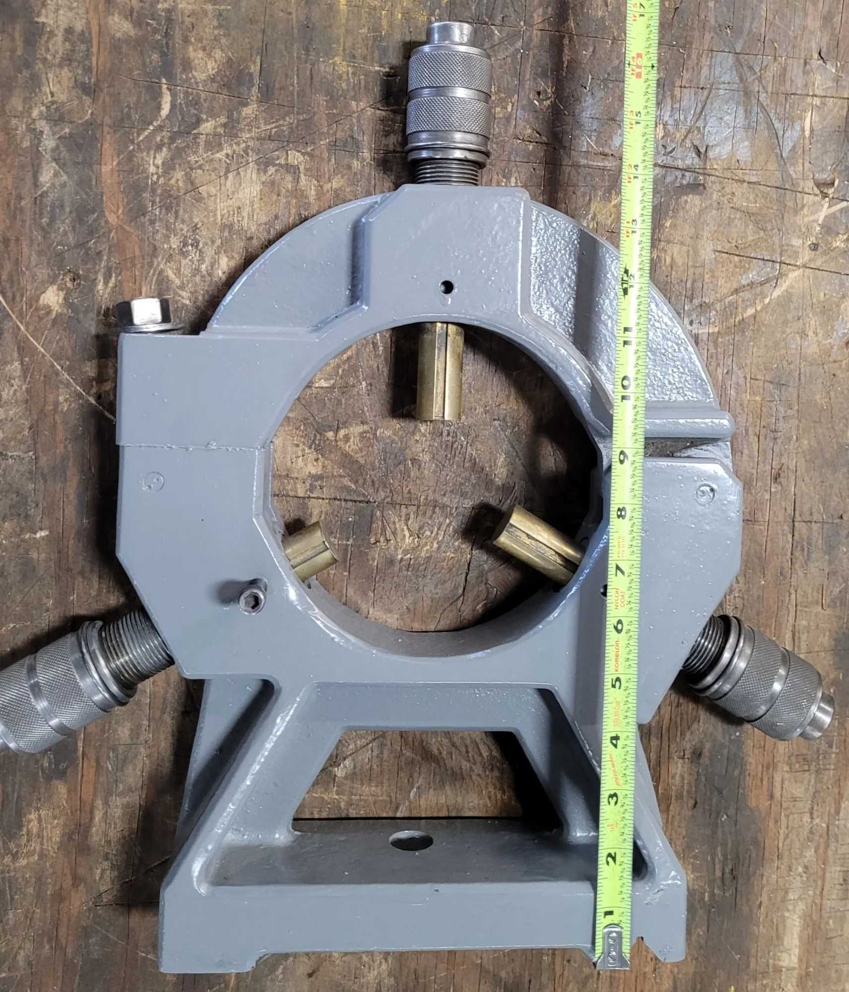 17" STEADY REST WITH 6" ID - 3-POINT PRECISION TOOLING - MACHINING TOOLING & PARTS